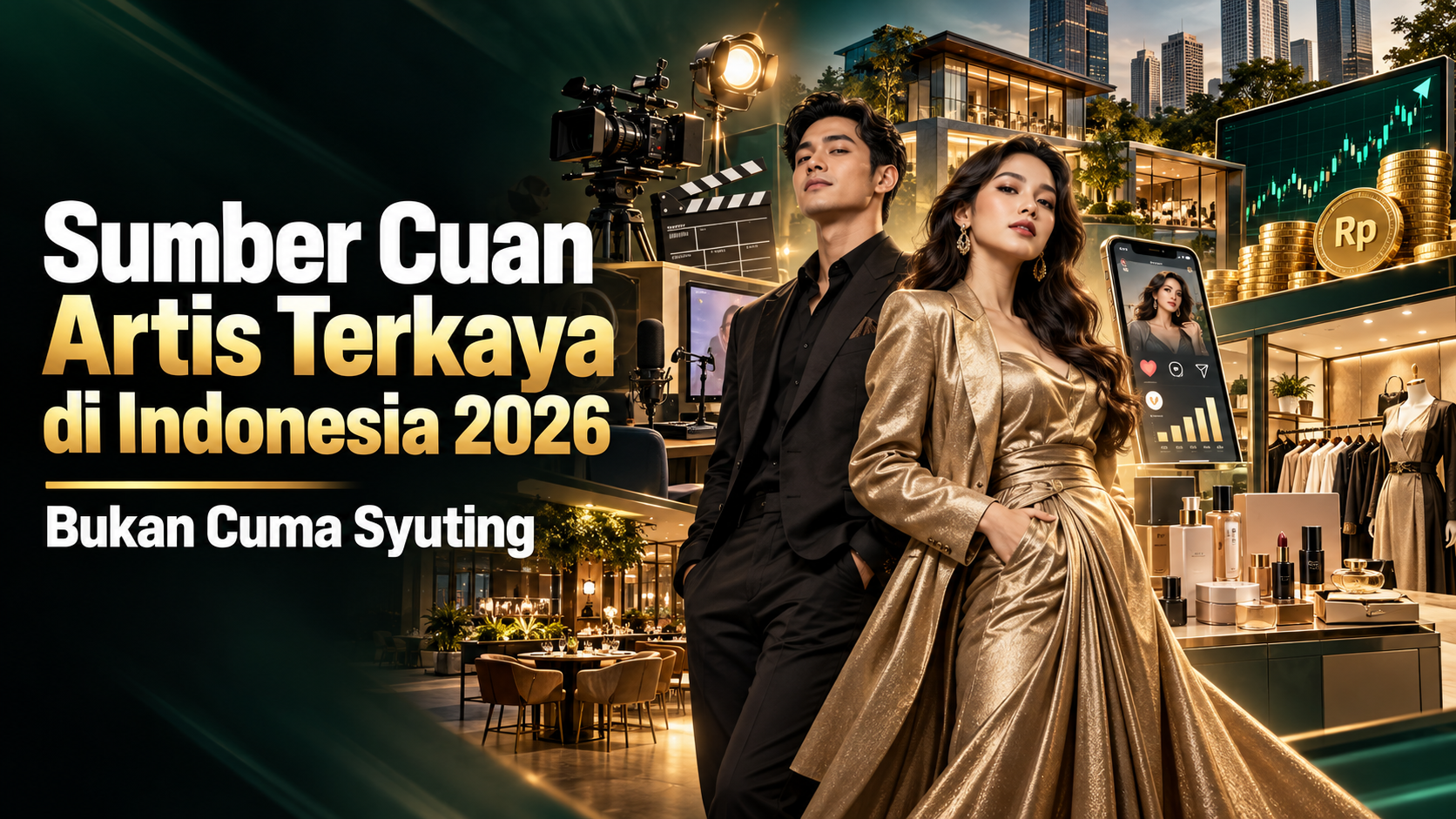 artis - Sumber Cuan Artis Terkaya di Indonesia 2026, Bukan Cuma Syuting