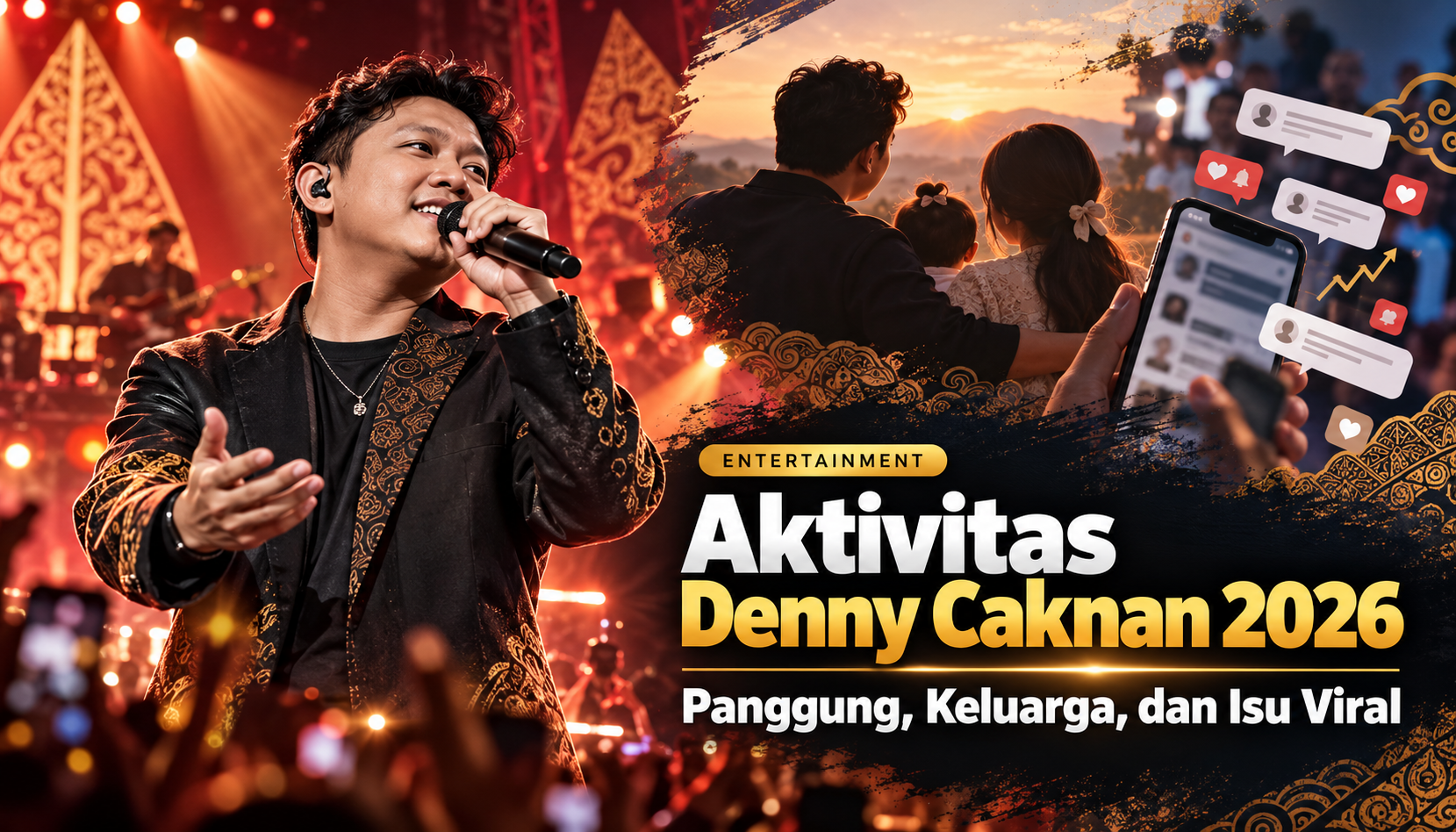 caknan - Aktivitas Denny Caknan 2026: Panggung, Keluarga, dan Isu Viral