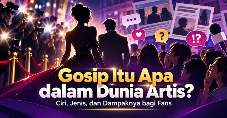 gosip - Gosip Itu Apa dalam Dunia Artis? Ciri, Jenis, dan Dampaknya bagi Fans