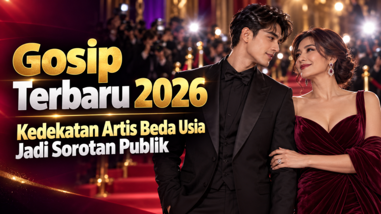 gosip - Gosip Terbaru 2026: Kedekatan Artis Beda Usia Jadi Sorotan Publik