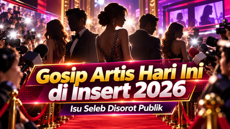 insert - Gosip Artis Hari Ini di Insert 2026, Isu Seleb Disorot Publik