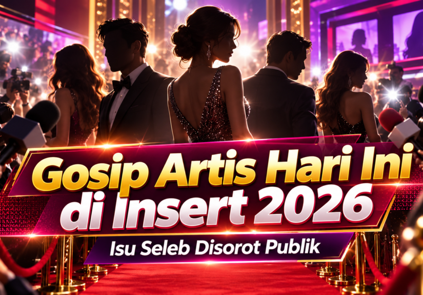 insert - Gosip Artis Hari Ini di Insert 2026, Isu Seleb Disorot Publik